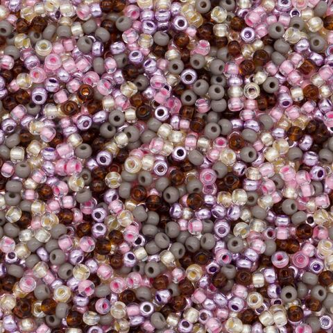 Набор бисера 10/0 "Ассорти №3" (5 цветов) — фото, картинка