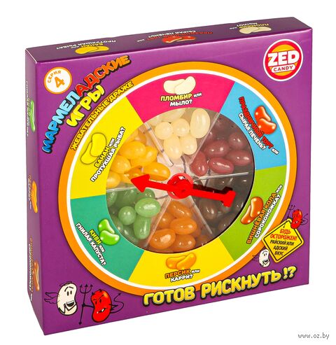 Драже жевательные "Мармеладские игры. Ассорти вкусов №4" (120 г) — фото, картинка