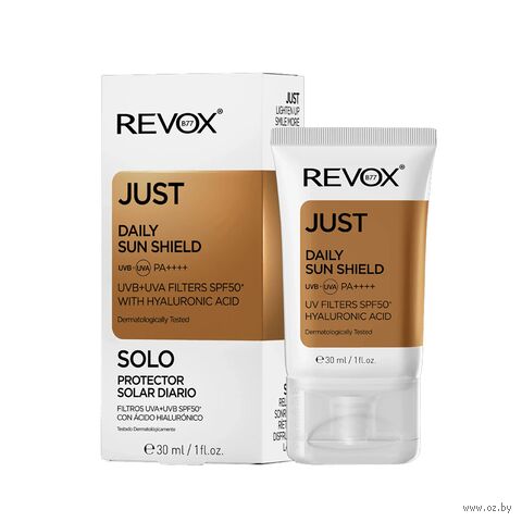 Крем солнцезащитный для лица "Just Daily Sun Shield" SPF 50 (30 мл) — фото, картинка