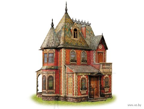Сборная модель из картона "Кукольный дом" (арт. 283) — фото, картинка