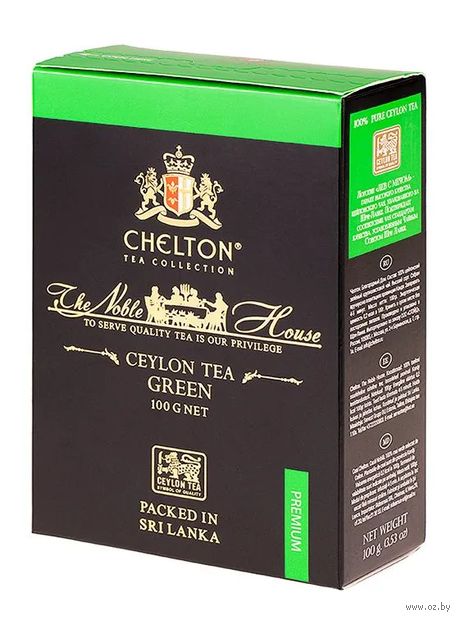 Чай зелёный "Chelton. Noble House Green" (100 г) — фото, картинка