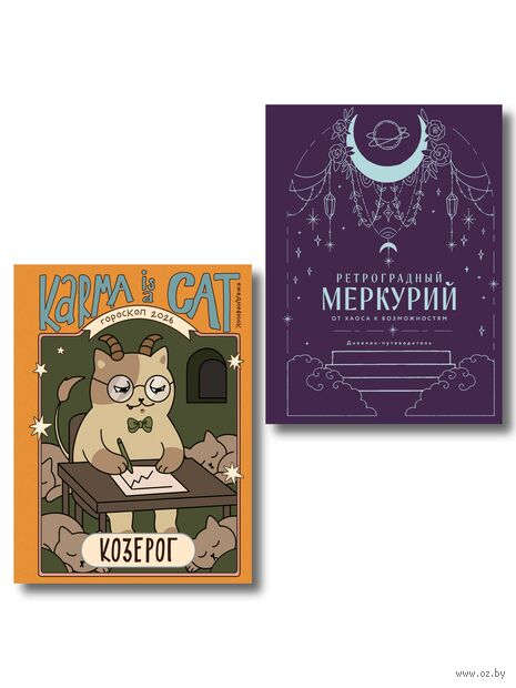 Ретроградный Меркурий. От хаоса к возможностям. Гороскоп на 2026 год. Козерог (книга и ежедневник) — фото, картинка