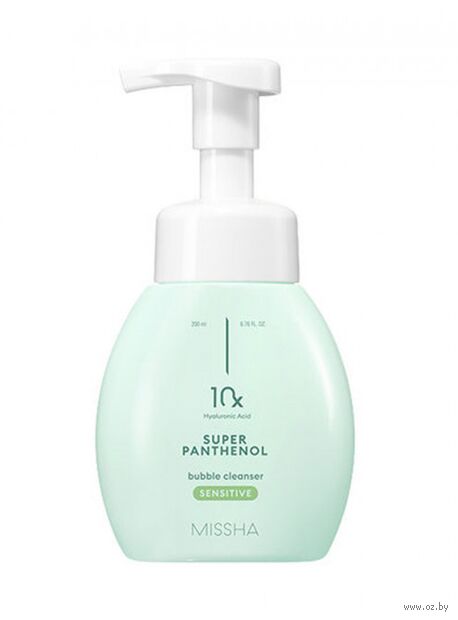 Пенка для умывания "Super Panthenol Bubble Cleanser Sensitive" (200 мл) — фото, картинка