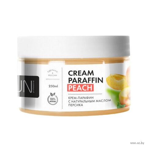 Крем-парафин для рук "С натуральным маслом персика" (250 мл) — фото, картинка