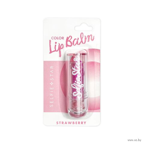 Бальзам-тинт для губ "Color Chancing Crystal Lip Balm Strawberry" (3,4 г) — фото, картинка
