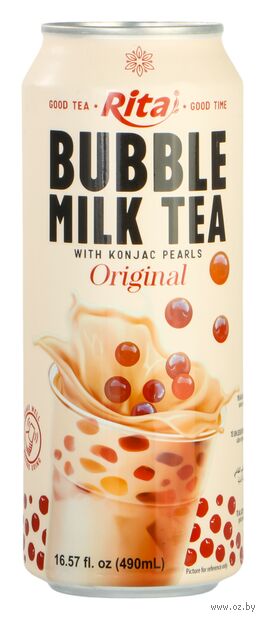 Напиток молочный "Бабл Милк Ти оригинальный" (490 мл) — фото, картинка