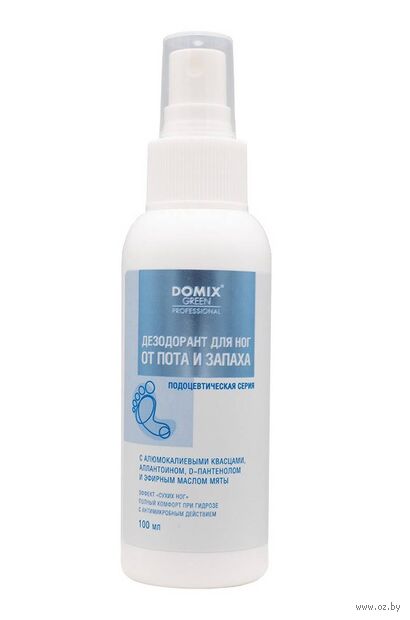 Дезодорант для ног "От пота и запаха" (100 мл) — фото, картинка