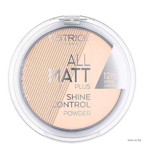 Компактная пудра для лица "All Matt Plus. Shine Control Powder" тон: 010, светло-бежевый — фото, картинка