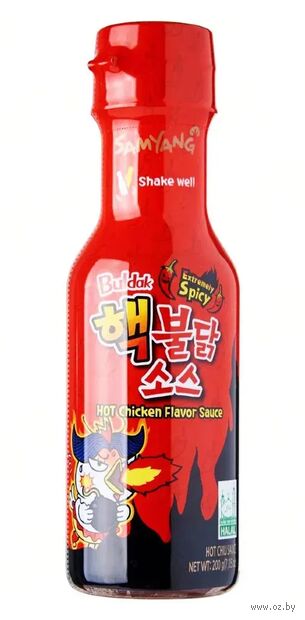 Соус "Бульдак экстремально острый со вкусом курицы" (200 г) — фото, картинка