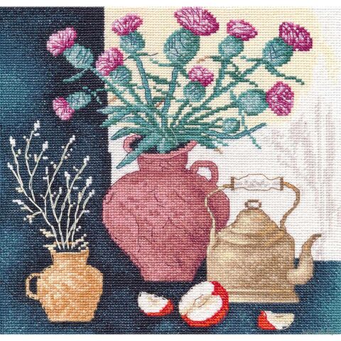 Набор для вышивания "Осенние мотивы 2" (200х200 мм) — фото, картинка