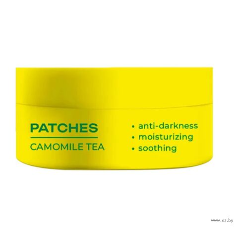 Патчи для кожи вокруг глаз "Patches Camomile Tea" (90 мл) — фото, картинка