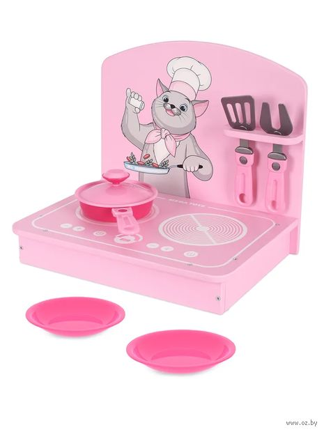 Игровой набор "Кухня" (розовый) — фото, картинка