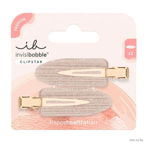 Набор заколок для волос "Glam Ease" (2 шт.) — фото, картинка
