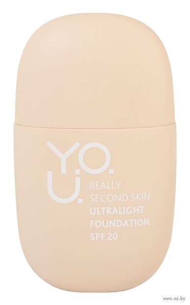 Тональный крем для лица "Really Second Skin" SPF 20 тон: 10, Light Beige — фото, картинка
