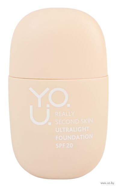 Тональный крем для лица "Really Second Skin" SPF 20 тон: 20, Natural Beige — фото, картинка