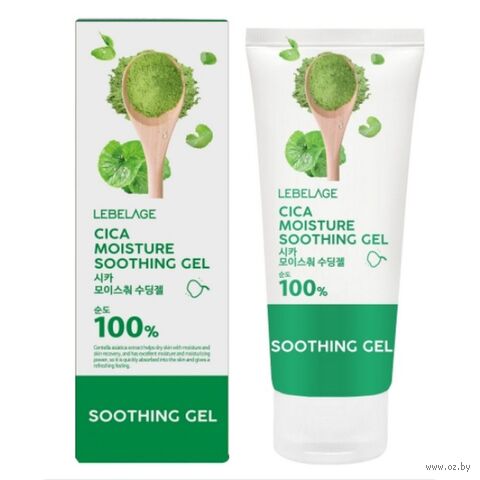 Гель для лица "Cica Moisture Soothing Gel 100%" (100 мл) — фото, картинка