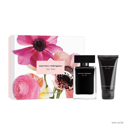 Подарочный набор "For Her Eau De Toilette Perfumed Set" (туалетная вода, лосьон для тела) — фото, картинка