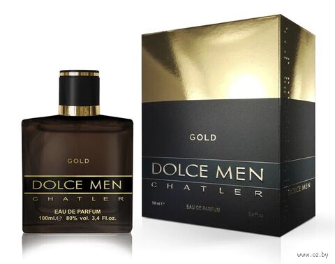 Парфюмерная вода для мужчин "Dolce Men Gold" (100 мл) — фото, картинка