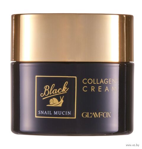 Крем для лица "Black Snail Mucin Collagen" (50 мл) — фото, картинка
