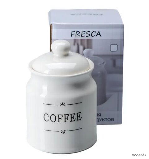 Банка для сыпучих продуктов "Coffee" (700 мл) — фото, картинка