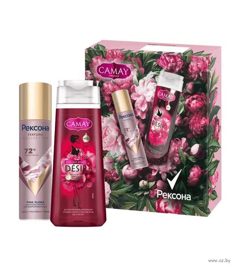 Подарочный набор "Парфюмированная коллекция" (гель для душа, дезодорант) — фото, картинка