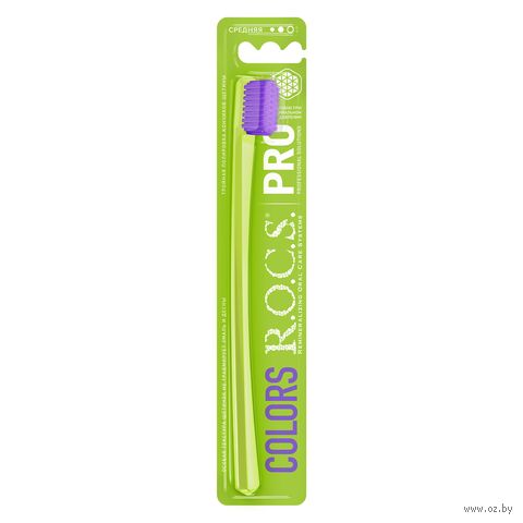 Зубная щетка "Pro Colors" (средняя) — фото, картинка