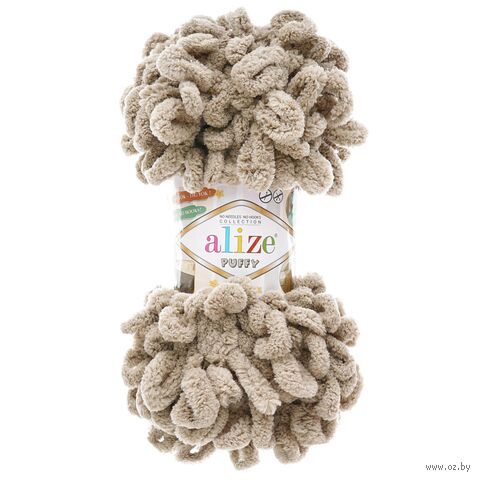 Пряжа "Puffy №530" (100 г; 9 м; норка) — фото, картинка