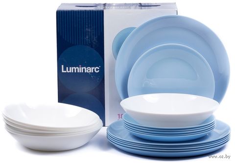 Набор тарелок "Diwali Color" (18 шт.) — фото, картинка