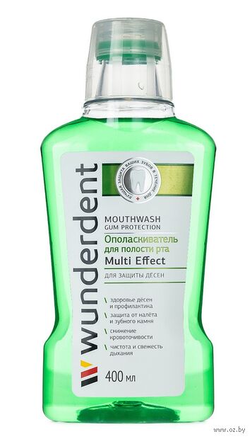 Ополаскиватель для полости рта "Multi Effect. Для защиты дёсен" (400 мл) — фото, картинка