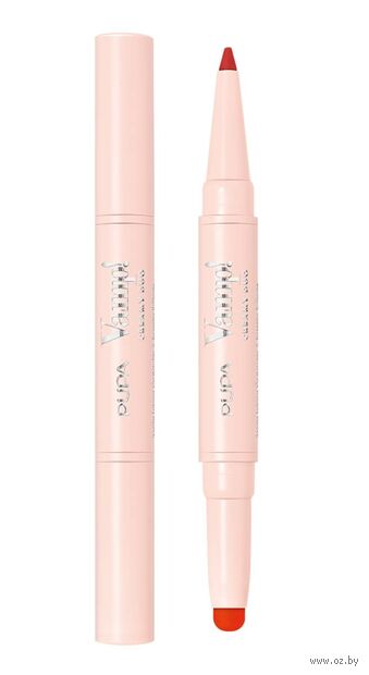Помада-карандаш для губ "Vamp! Cremy Duo" тон: 011, orange red — фото, картинка