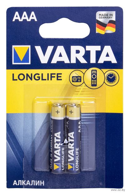 Батарейка AAA "Longlife" (2 шт.) — фото, картинка