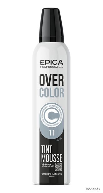 Оттеночный мусс для волос "OverColor" тон: сталь — фото, картинка