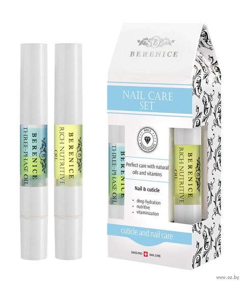 Набор средств для ногтей "Rich nutritive oil. Three-phase Oil" — фото, картинка