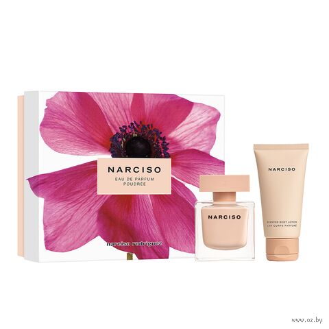 Подарочный набор "Narciso Poudree + Narciso Scented Ritual" (парфюмерная вода, лосьон для тела) — фото, картинка