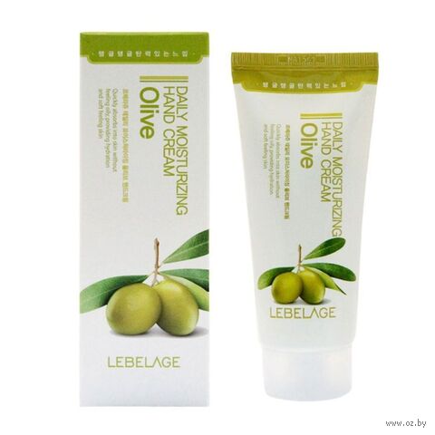 Крем для рук "Daily Moisturizing Olive Hand Cream" (100 мл) — фото, картинка