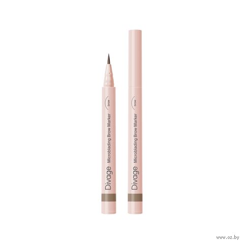 Маркер для бровей "Microblading" тон: коричневый — фото, картинка