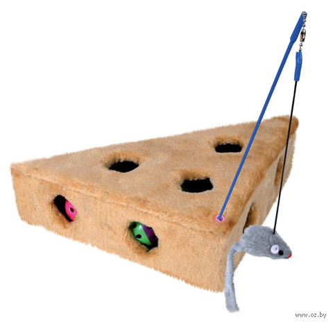Игрушка для кошек "Сыр" (36х26х8 см) — фото, картинка
