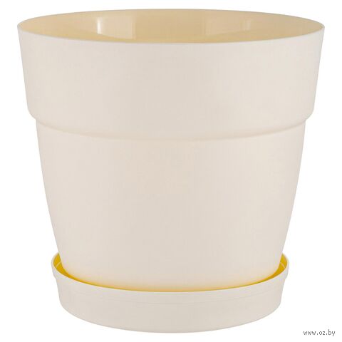 Цветочный горшок "Villa de Fiori" (4 л; белоснежный жасмин) — фото, картинка