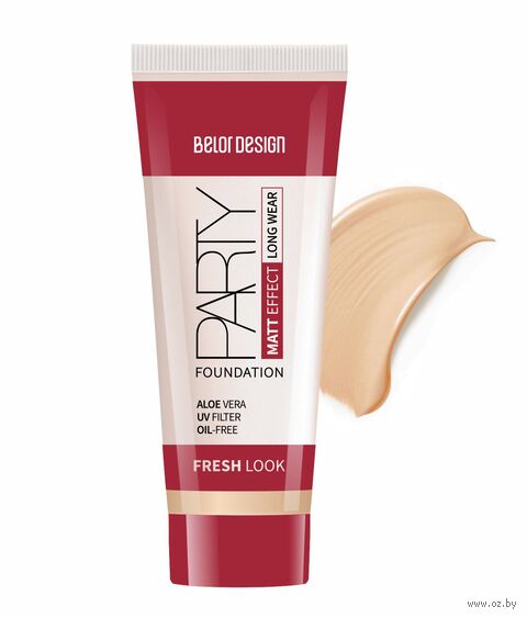 Тональный крем для лица "Party" тон: 06, слоновая кость — фото, картинка