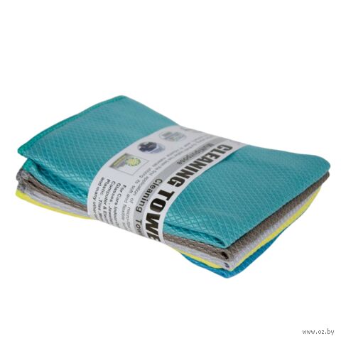 Набор салфеток для уборки (5 шт.; 30х30 см) — фото, картинка