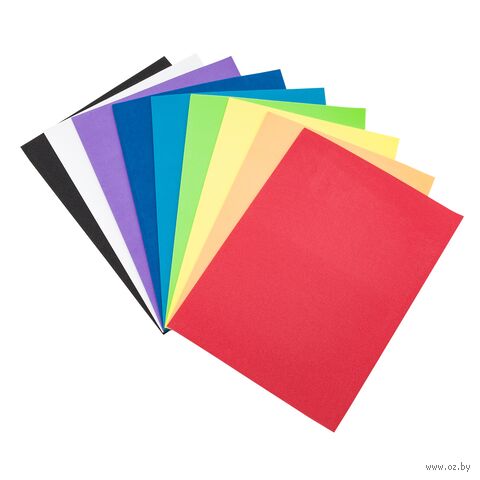 Набор фоамирана "Astra&Craft" (20х30 см; 9 листов) — фото, картинка