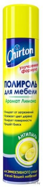 Полироль для мебели "Антипыль. Лимон" (300 мл) — фото, картинка
