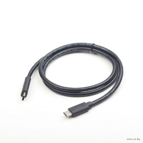 Кабель Gembird USB 3.1 Type-C CCP-USB3.1-CMCM-5 (1,5 м; чёрный) — фото, картинка