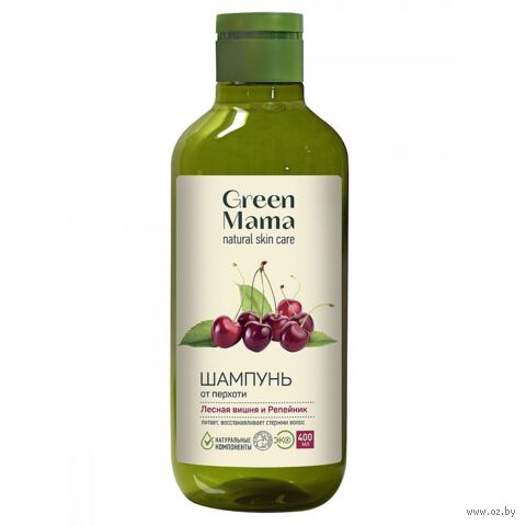 Шампунь для волос "Лесная вишня и репейник" (400 мл) — фото, картинка