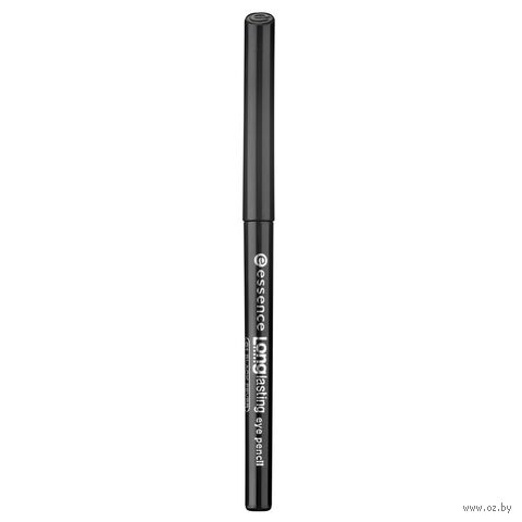Карандаш для глаз "Longlasting Eye Pencil" тон: 34, сверкающий черный — фото, картинка