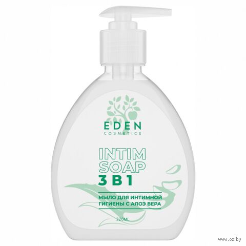 Мыло для интимной гигиены "Intim Soap. С Алоэ вера" (320 мл) — фото, картинка