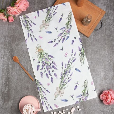 Полотенце "Lavender" (40х73 см) — фото, картинка
