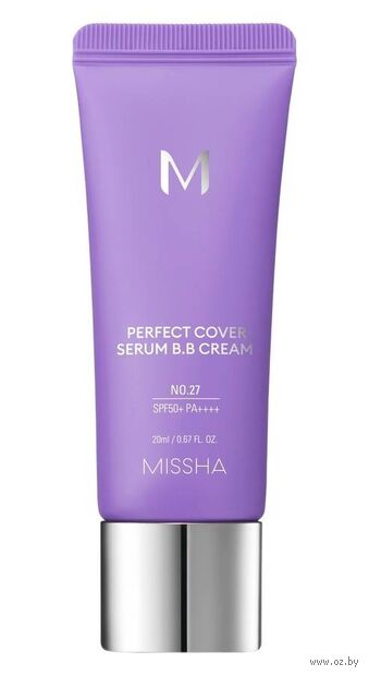 BB-крем "M Perfect Cover Serum" SPF 50 тон: 27, Honey Beige — фото, картинка