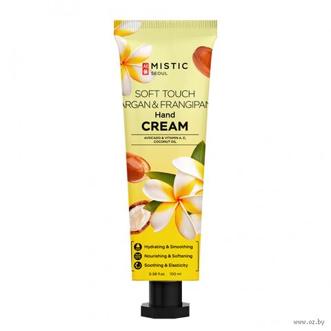 Крем для рук "Soft Touch Argania & Frangipani" (100 мл) — фото, картинка
