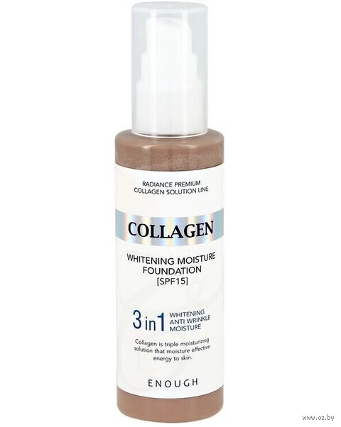 Тональный крем для лица "Collagen Whitening Moisture Foundation" SPF 15 тон: 13 — фото, картинка